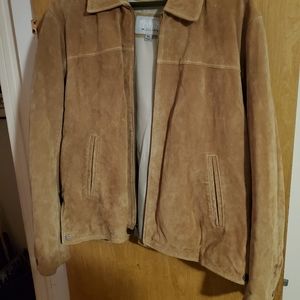 Wilson leather, camel colored jacket